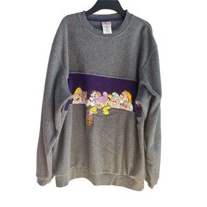 Vintage Seven Dwarfs Disney Store sweater, sz Medium
